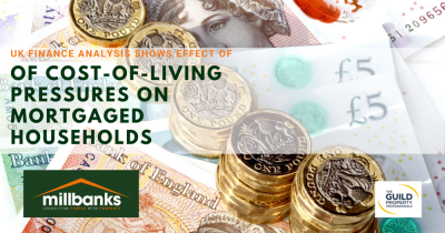 UK Finance analysis shows effect of cost-of-living pressures on mortgaged households