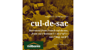 Property Terminology :- A Cul- De- Sac!