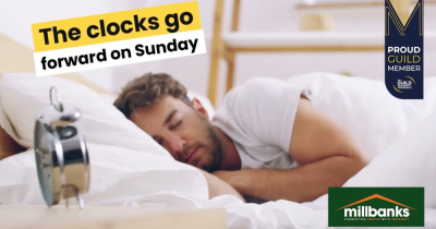 Don't Forget, the Clocks go forward 1 hr this Sunday 26th March at 1am