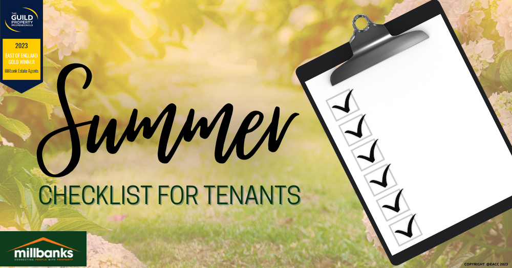 Summer Checklist for Tenants