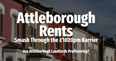 Attleborough Rents Smash Through the £1,020 Barrier