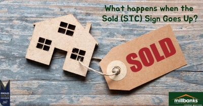 What happens when the Sold (STC) Sign Goes Up?