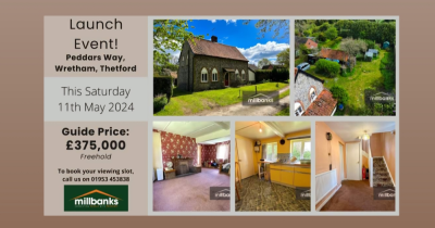 💥LAUNCH EVENT!💥📍PEDDARS WAY, WRETHAM, THETFORD📍🏡* SATURDAY 11TH MAY 2024*
