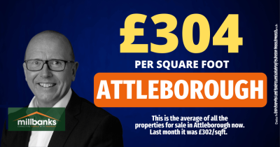 Welcome back to news of Attleborough’s property market
