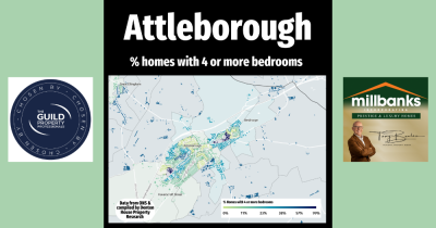 Thinking of Moving Home in Attleborough? Here’s Where the Bigger Homes Are...