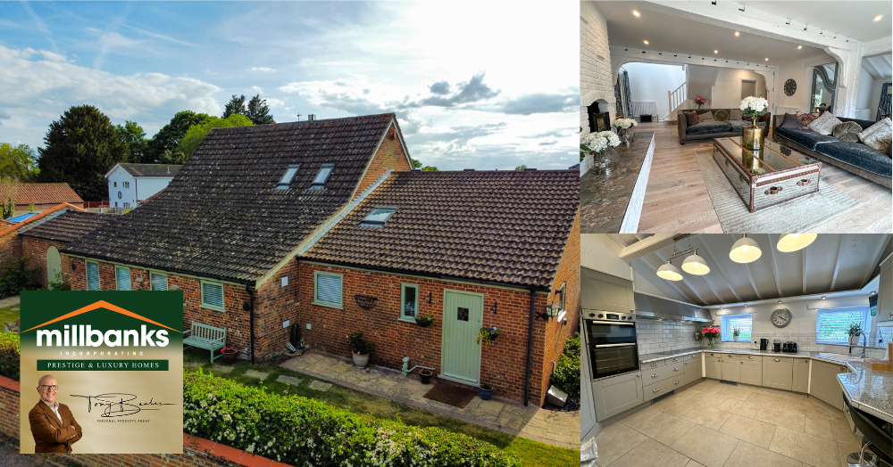 A Superb 5-Bedroom Barn Conversion with Versatile Accommodation in the Broadland Village of Lingwood