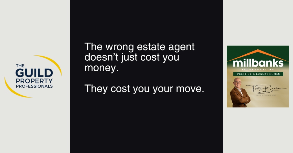 The wrong estate agent doesn’t just cost you money. They cost you your move!