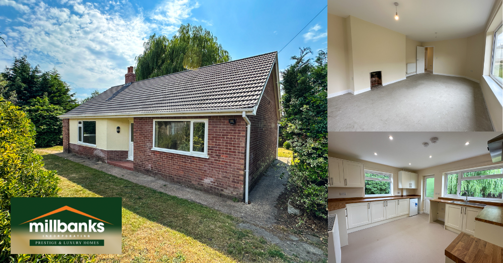 Stylish Renovated 3-Bed Detached Bungalow in Great Hockham on Generous, Secluded Non-Estate Plot