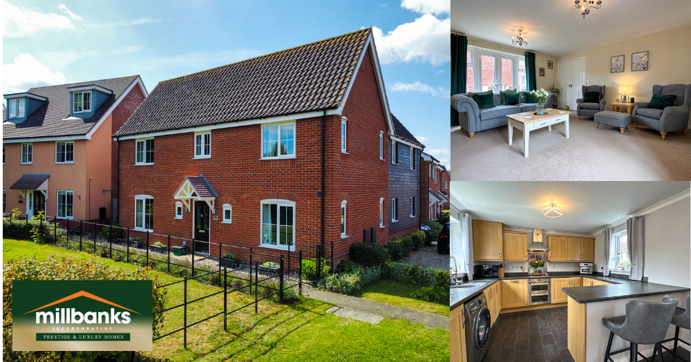 Superbly Presented 4-Bed Detached Family House with Spacious Kitchen/Dining Room & Private Garden