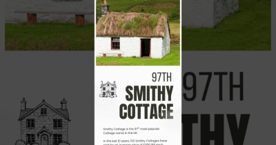 The Top 100 Cottage 'Name' Countdown...