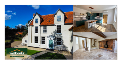 Magnificent Grade II Listed 4-Bed Period Home in Dereham with Church Views & Bespoke Interiors.