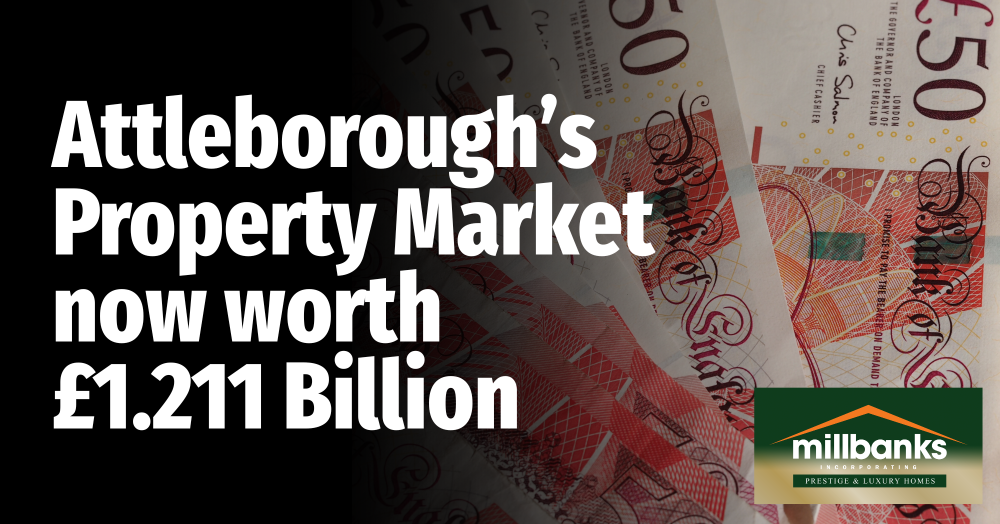 Attleborough’s Property Market Now Worth £1.211 Billion