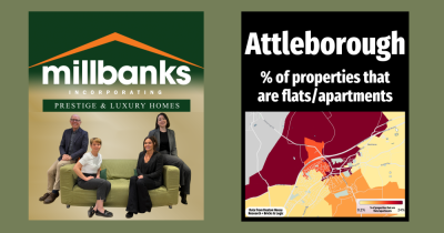This Map Shows Where Attleborough's Flats Actually Are