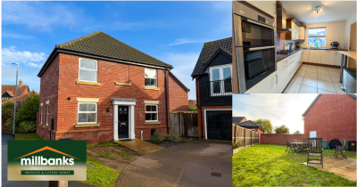 Take a 'Virtual Tour', Detached 3-Double Bed Family Home in a End of Cul-de-Sac Position.