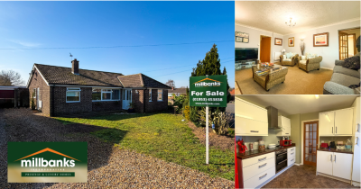 Take a 'Virtual Tour' 4-Bed Bungalow with En Suite in the Well Served Village of East Harling