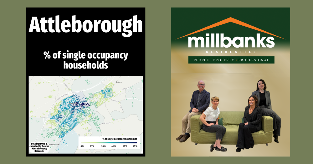 The % of homes that are single occupancy