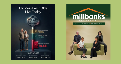 How 55 to 64 years old live in the UK