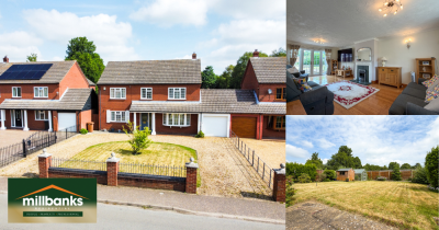 Attractive 4-Bed Home in Hingham, Occupying a Convenient Ideal 'Non Estate' Position.