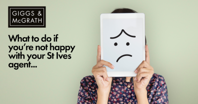 What to do if you’re not happy with your St Ives agent
