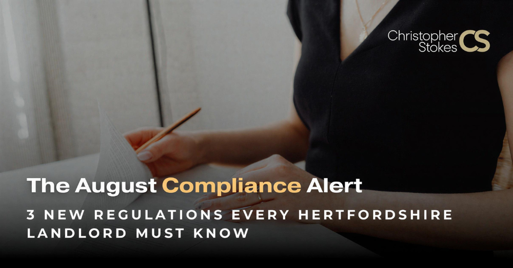The August Compliance Alert